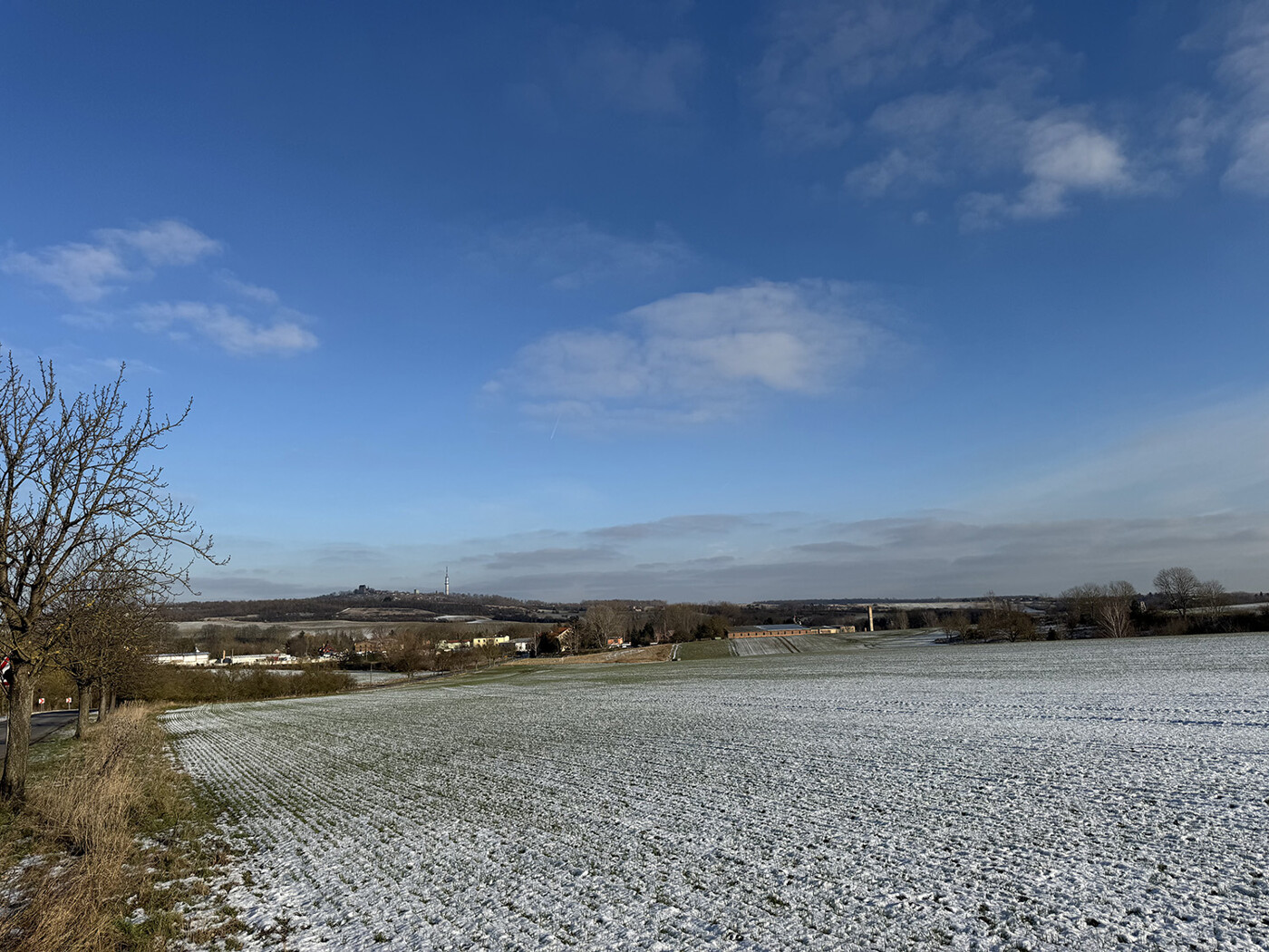 Blick über den Acker