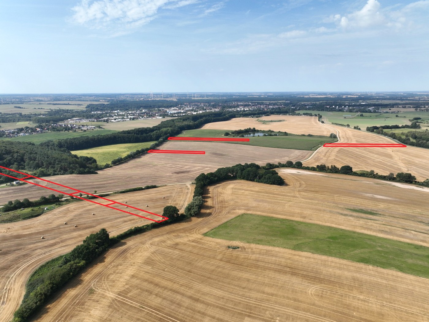 Luftaufnahme - Blick Richtung Süd-Westen 