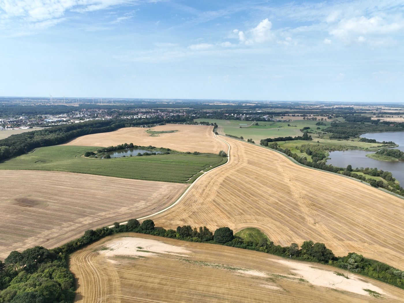 Luftaufnahme - Blick Richtung Westen