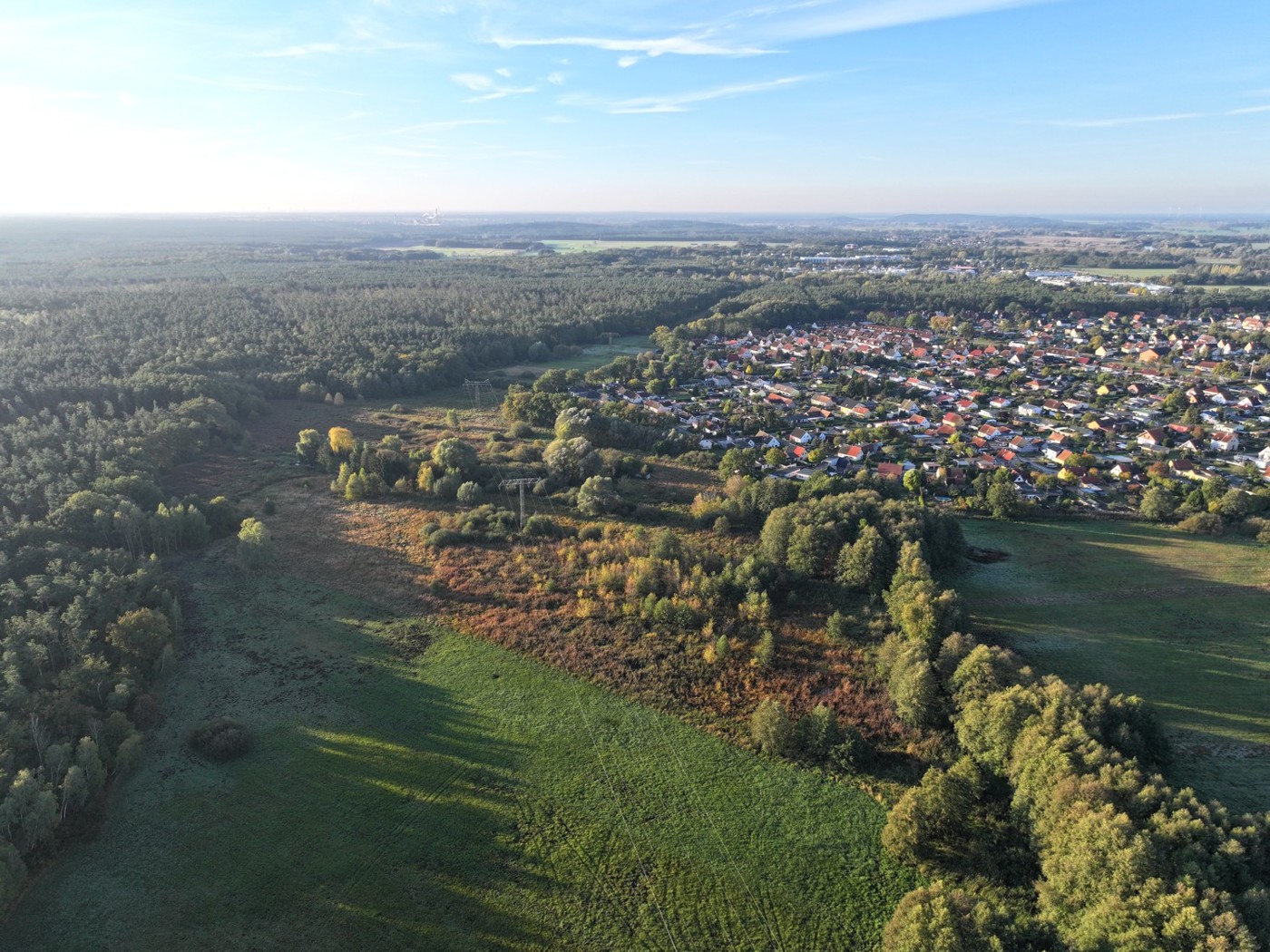 Luftaufnahme - Blick Richtung Süd-Westen