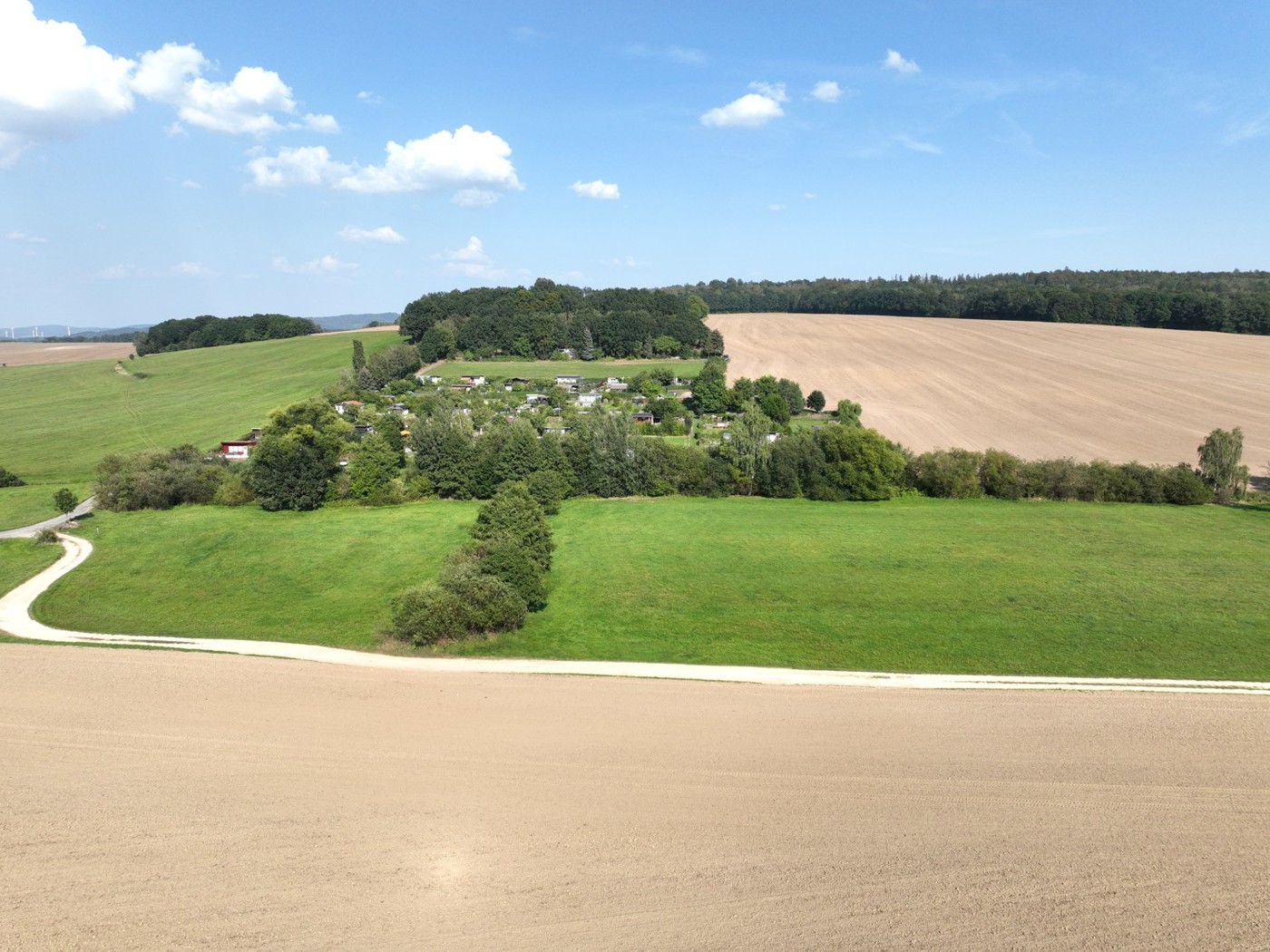 Luftaufnahme - Blick Richtung Osten