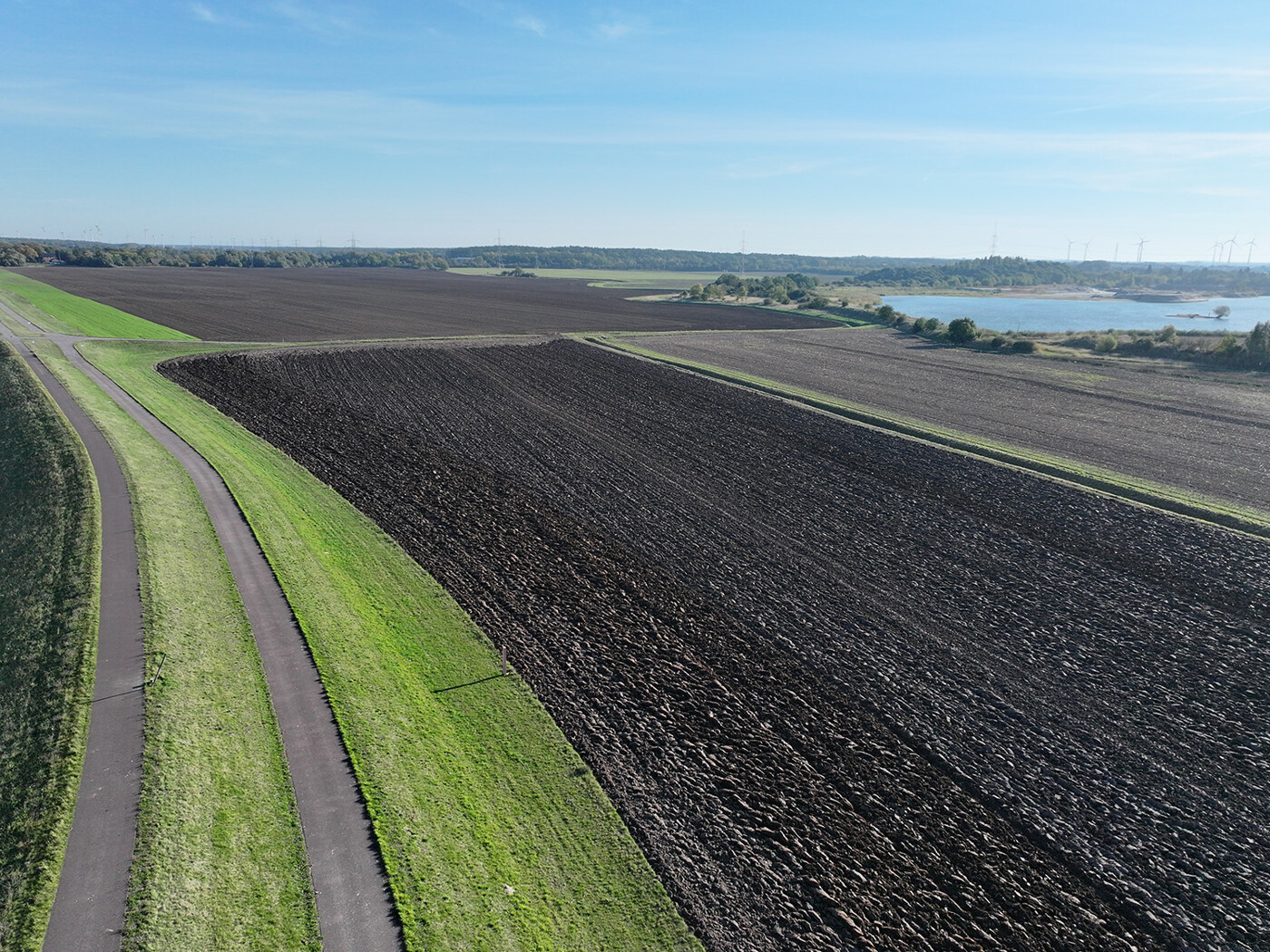 Blick über den Acker