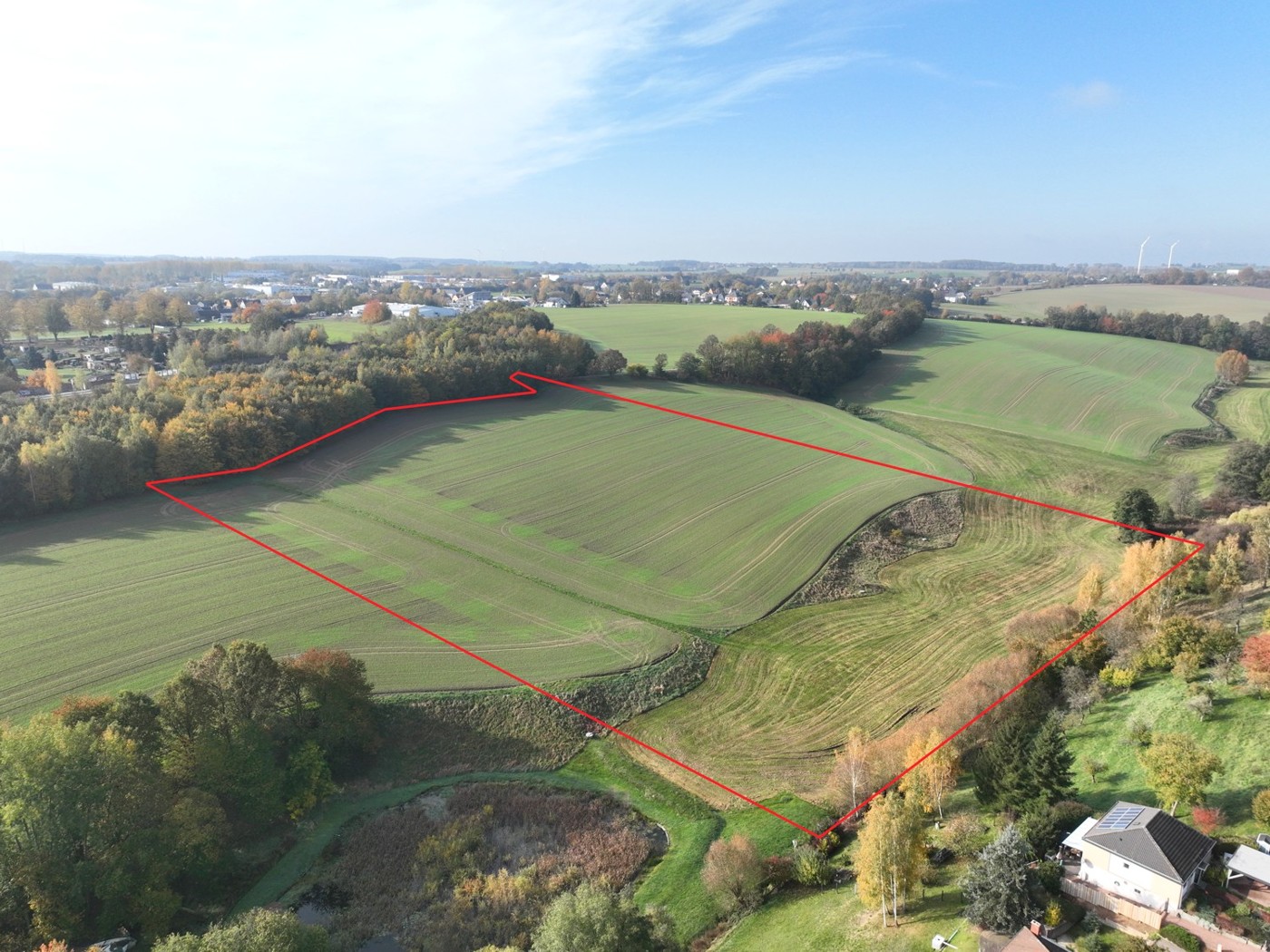 Luftaufnahme - Blick Richtung Süd-Westen