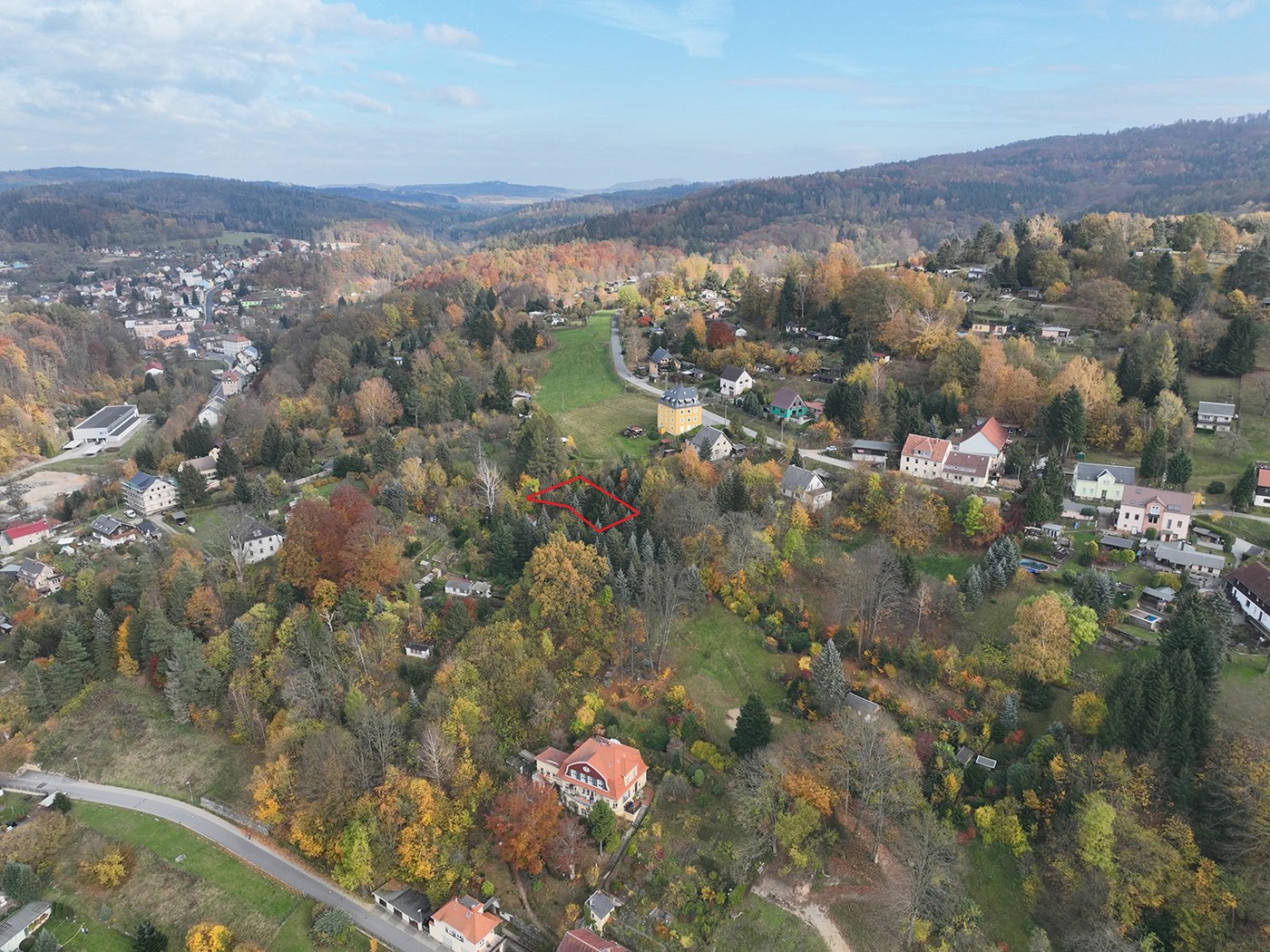 Luftaufnahme - Blick Richtung Osten