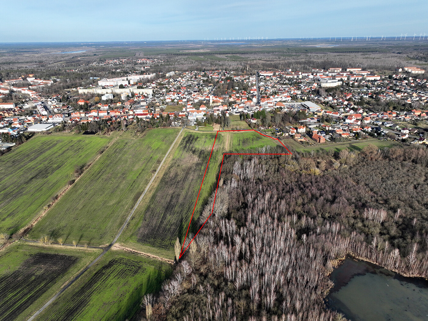 Blick Richtung Norden