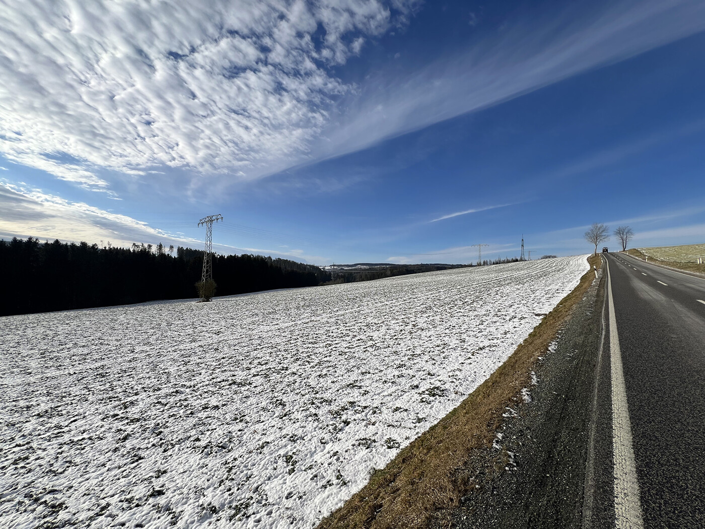 Blick von der Straße