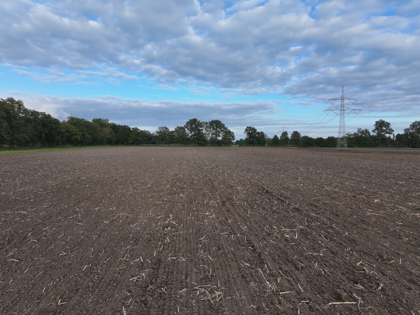 Blick über den Acker