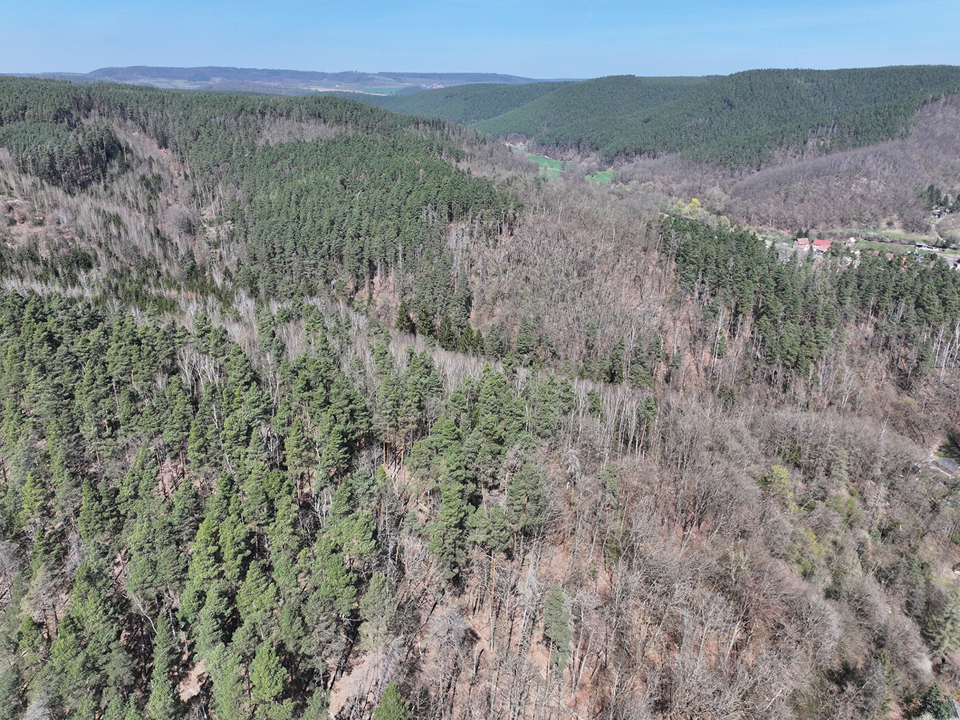 Blick Richtung Norden
