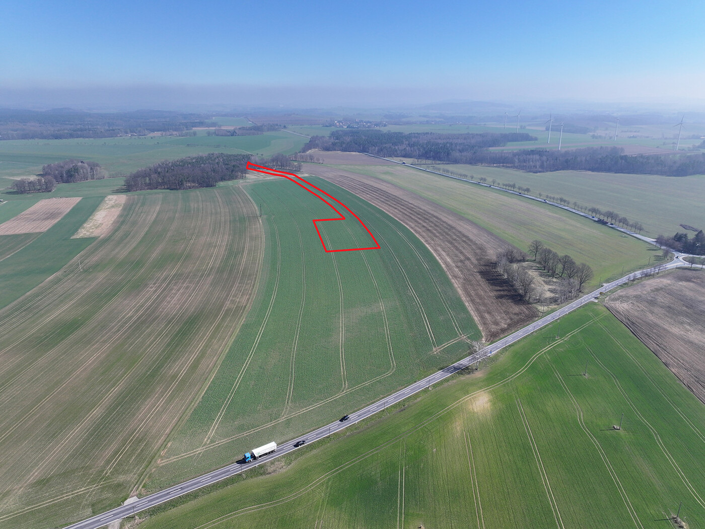 Blick Richtung Osten