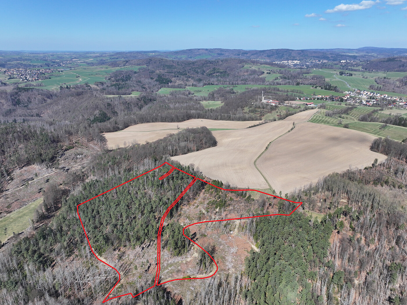Blick Richtung Norden