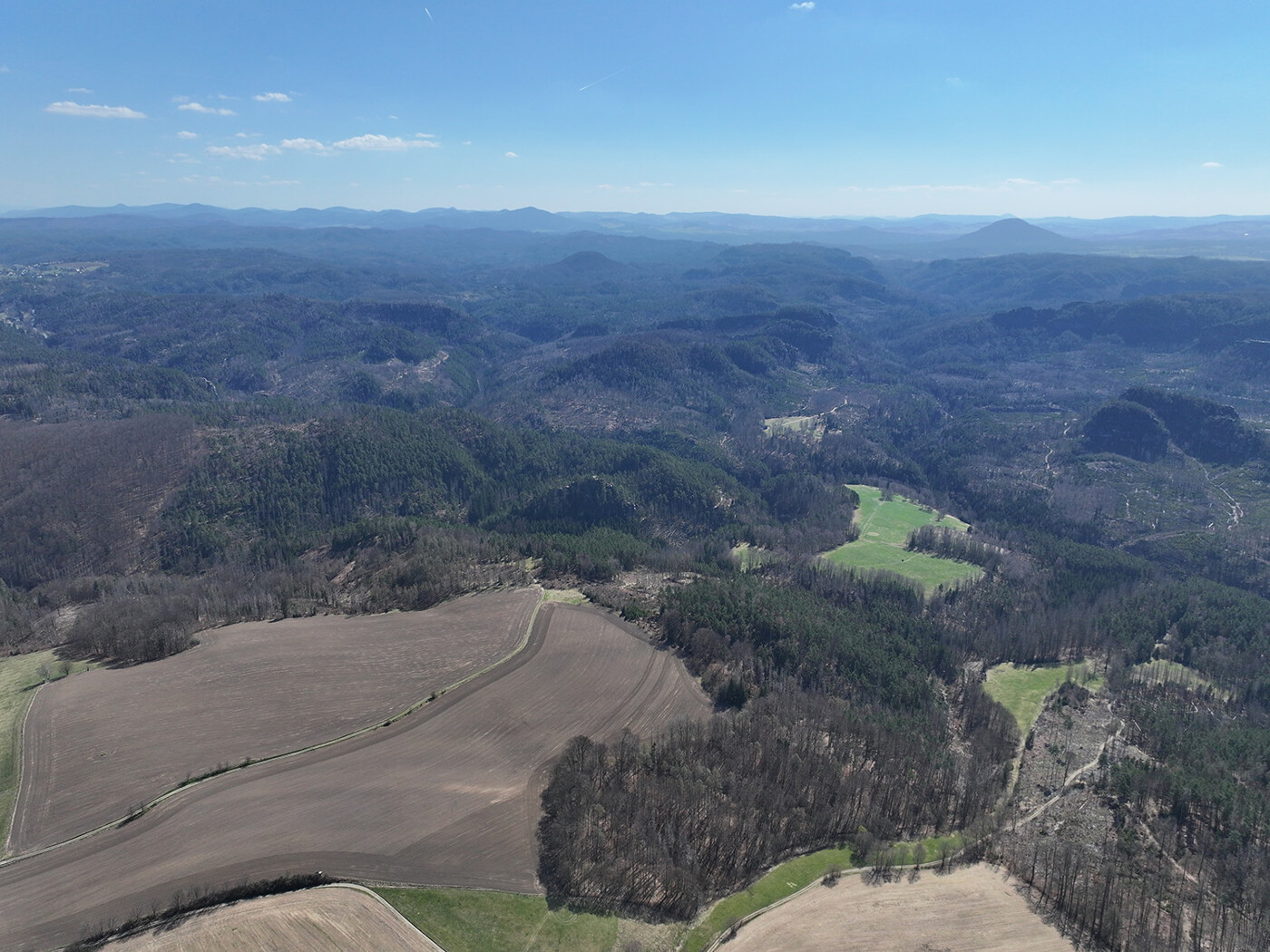 Blick Richtung Süden