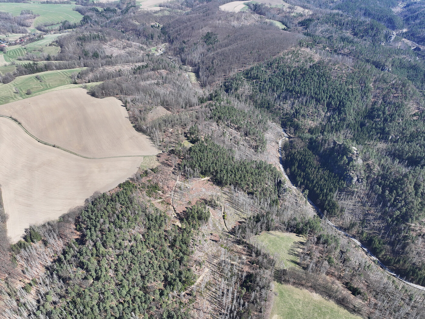 Blick Richtung Süd