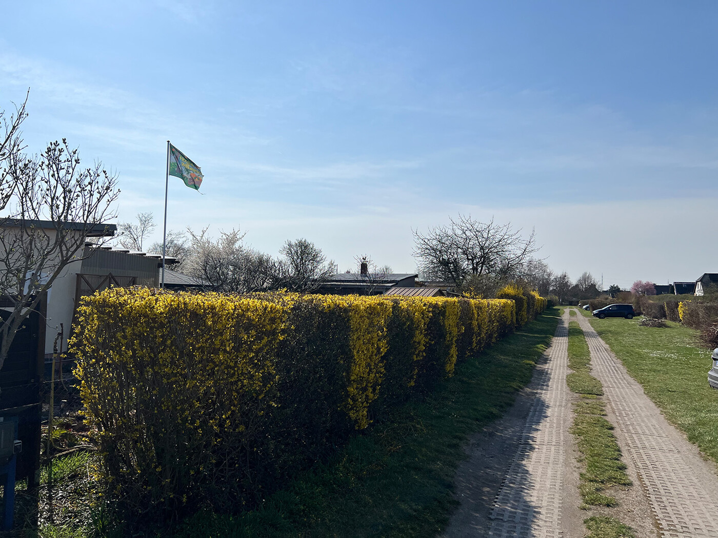 Zuwegung im Westen