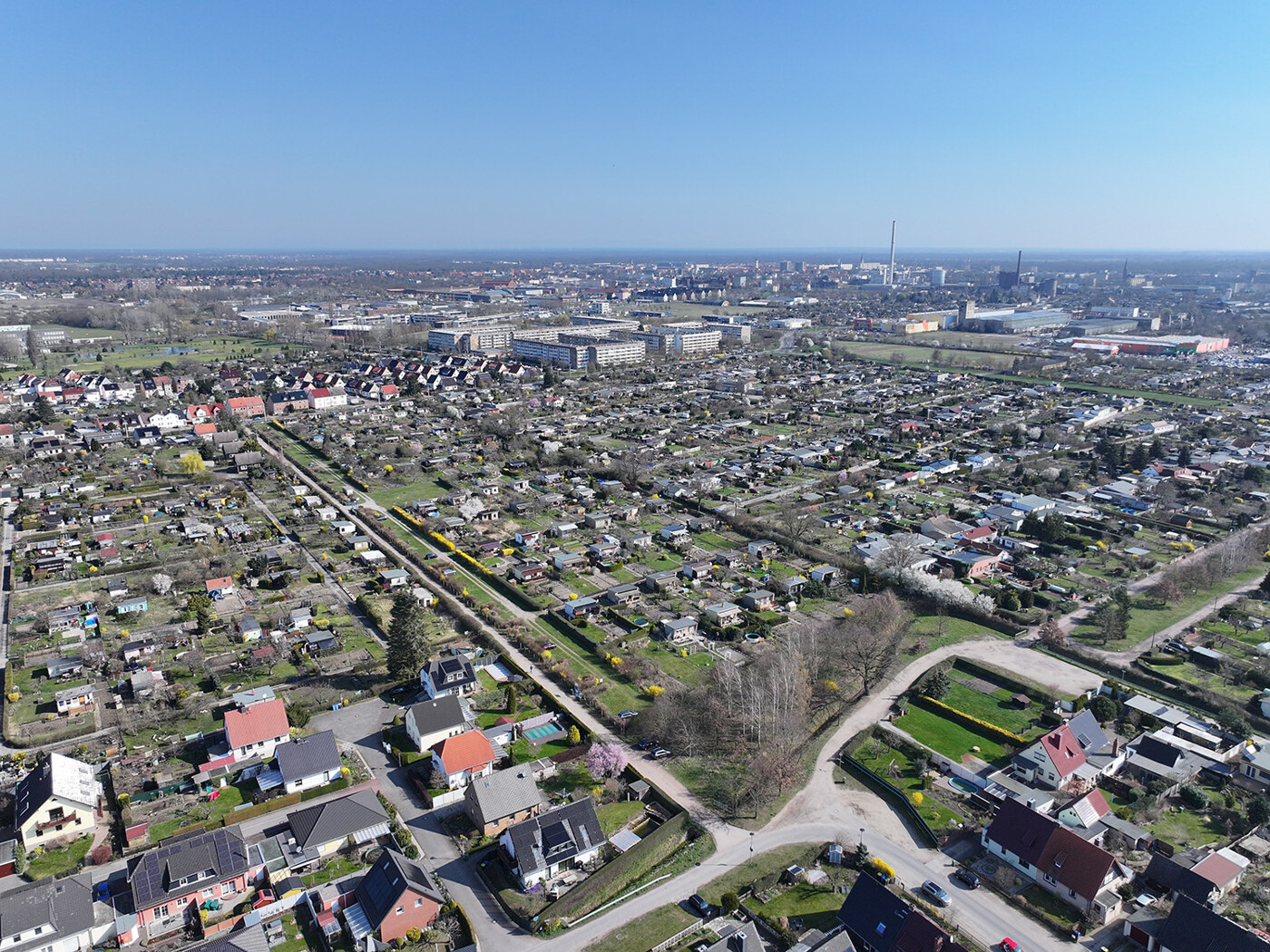 Blick Richtung Nord-Ost - Dessau-Rosslau