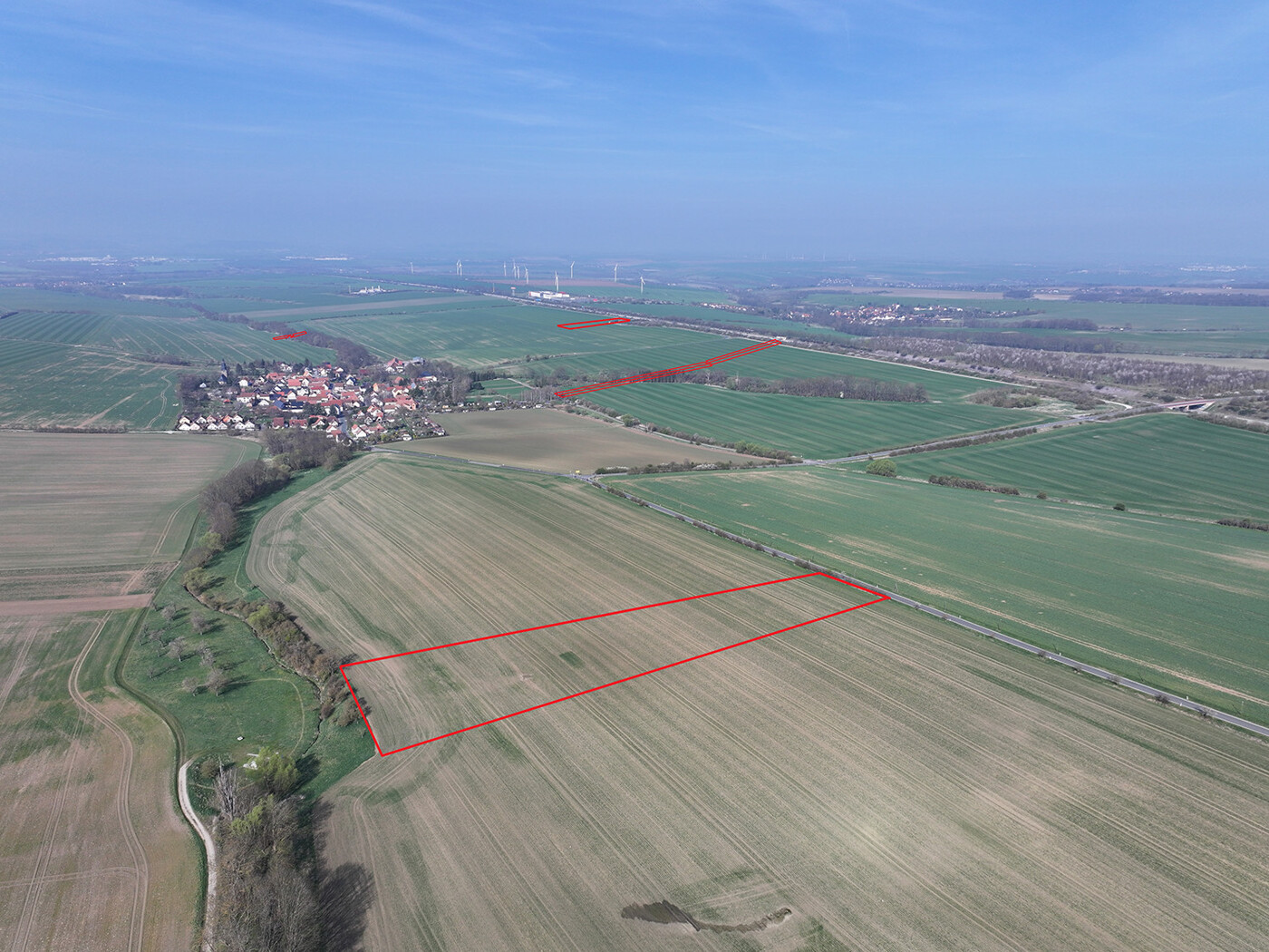 Blick Richtung Nord-West