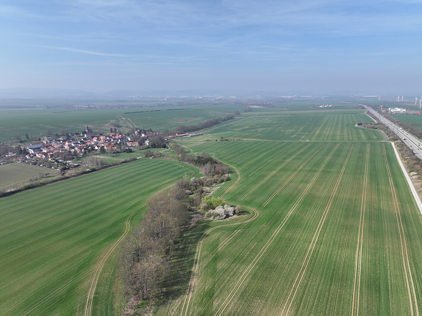 Blick Richtung Süden - Flurst. nördl. von Rockhausen