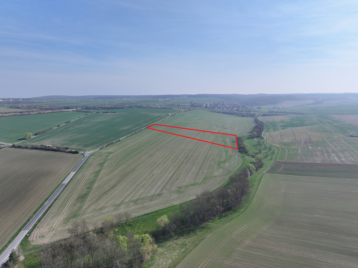 Blick Richtung Osten - Flurst. 179