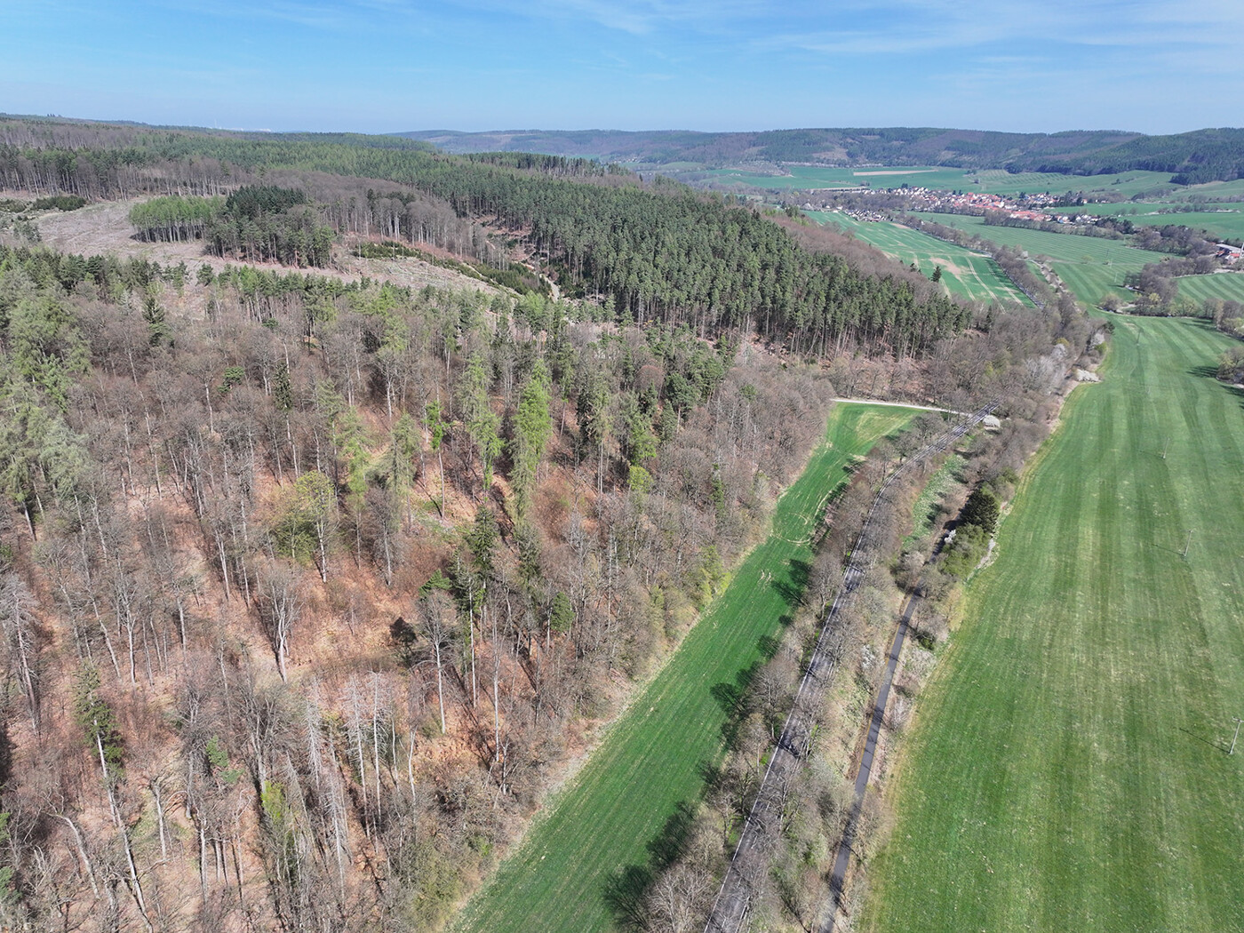 Blick Richtung Norden