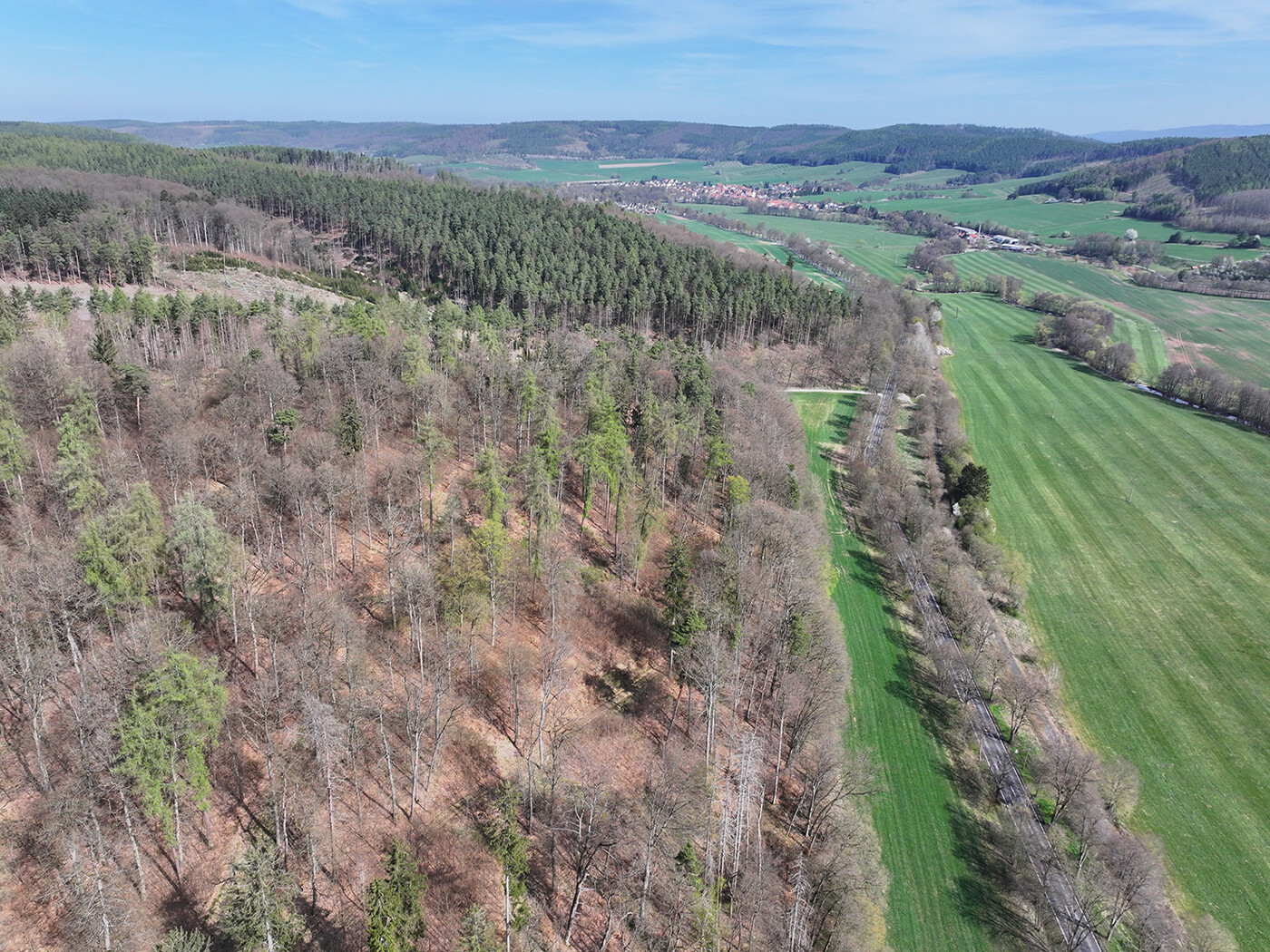Blick Richtung Norden