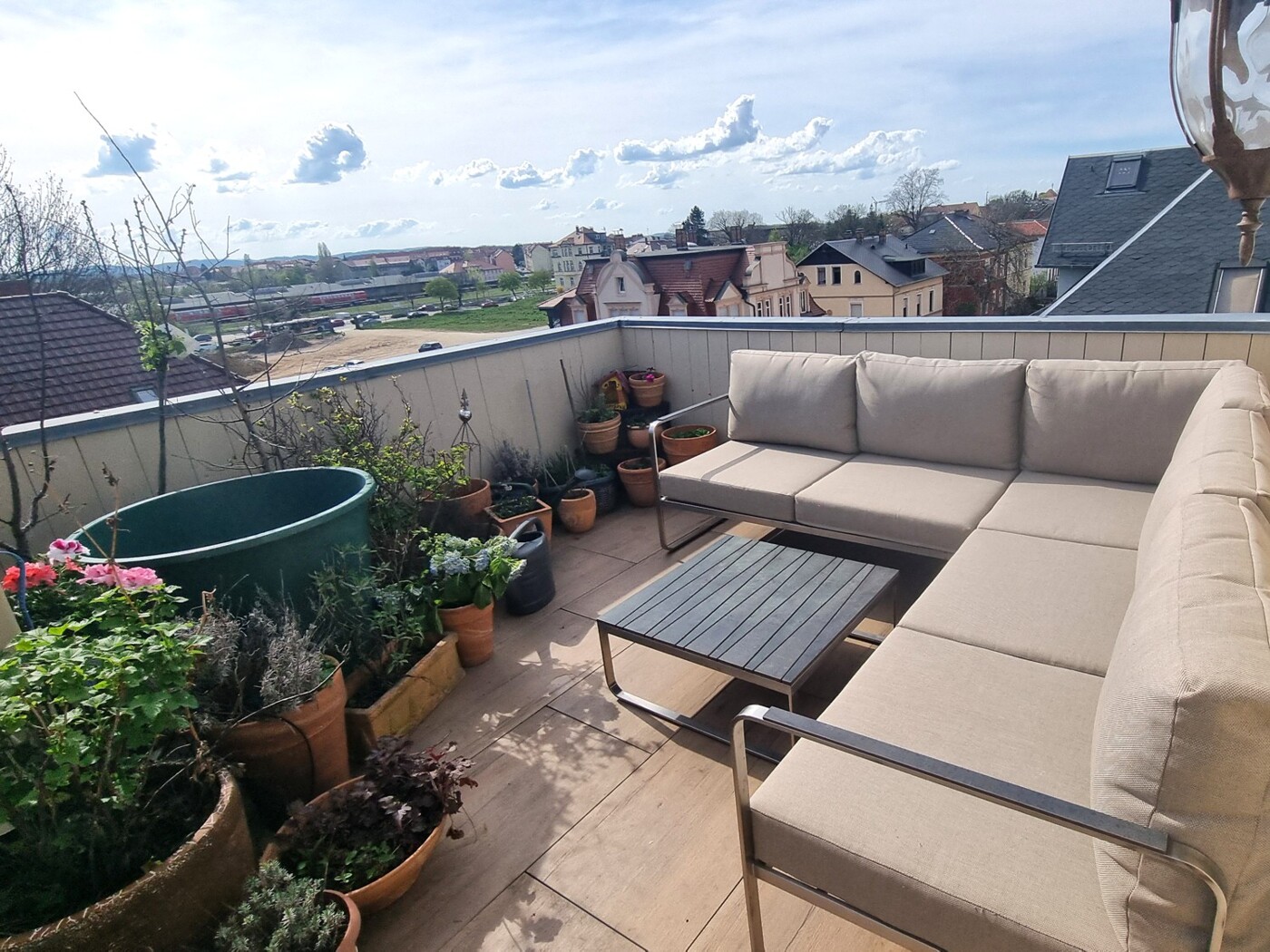 Terrasse mit Blick