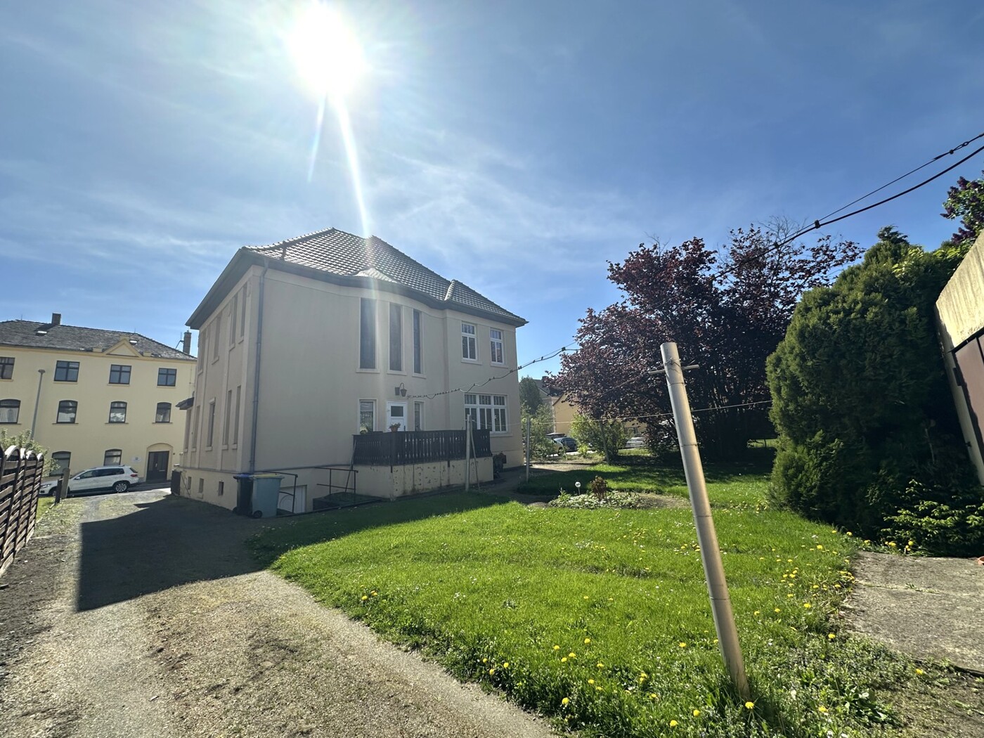 Blick vom Garten