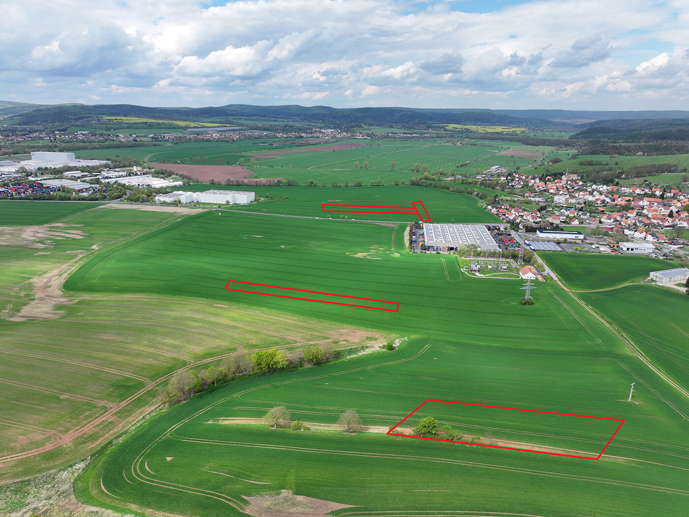 Blick Richtung Norden