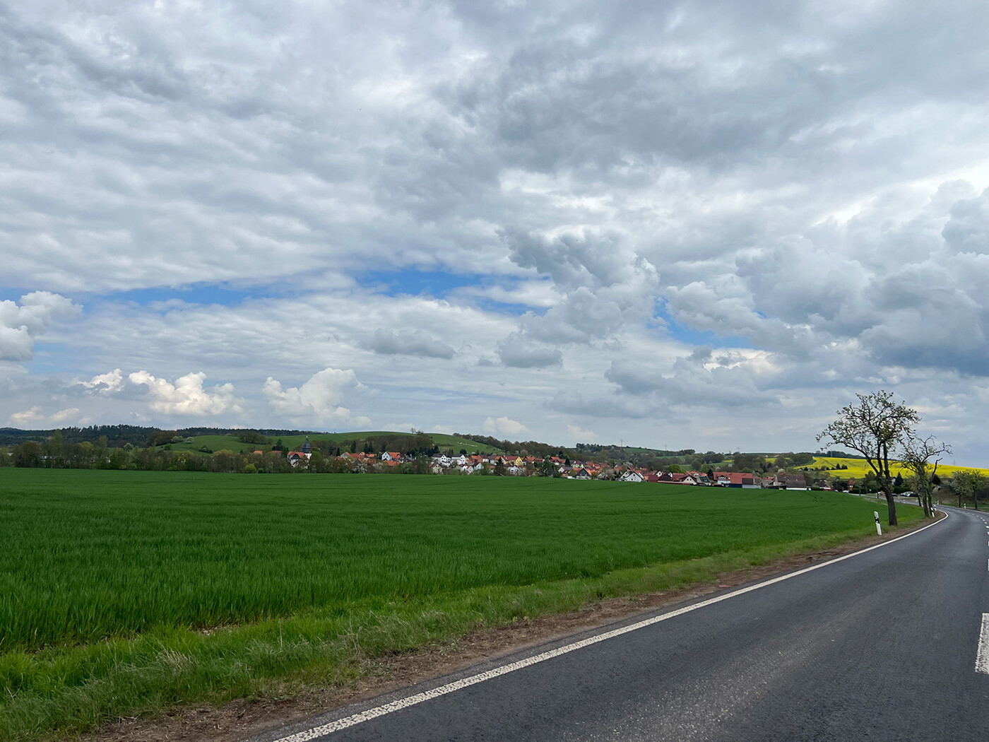 Blick von der öffentlichen Straße