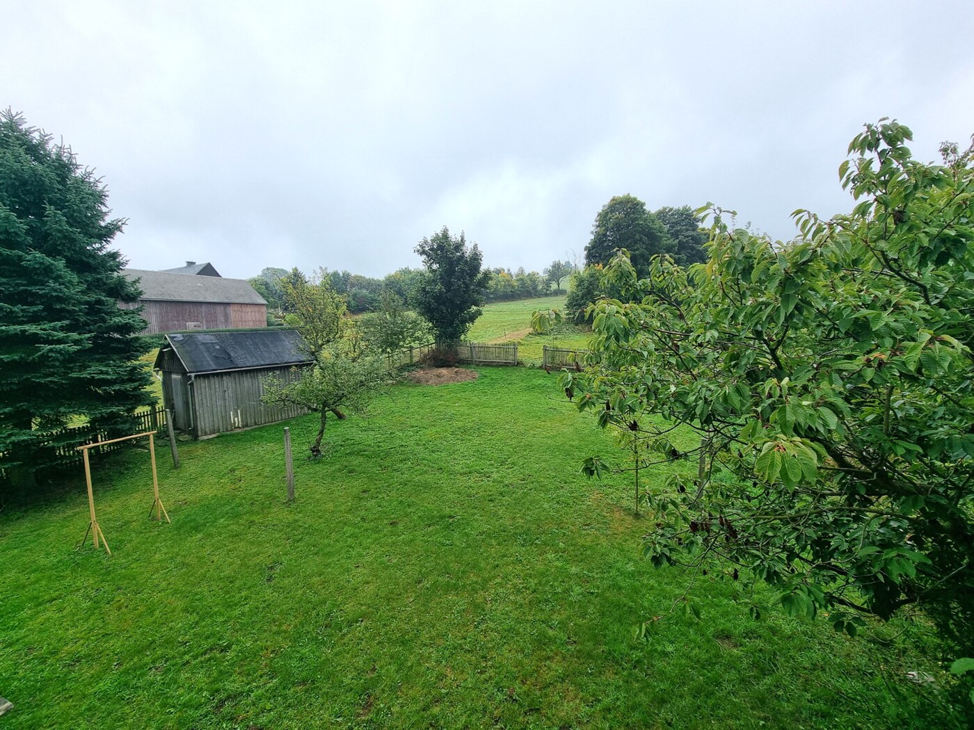 Ausblick auf den Garten