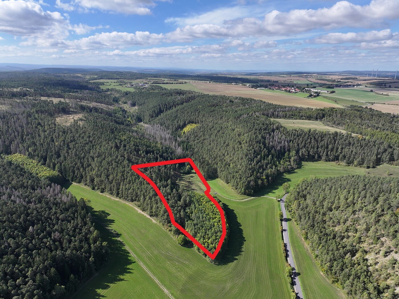 Blick Richtung Westen