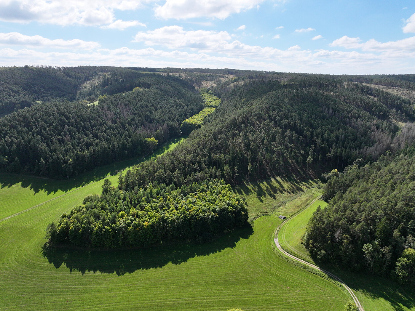 Blick Richtung Süd-Westen