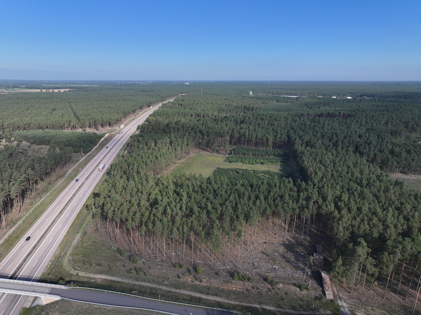 Blick Richtung Norden