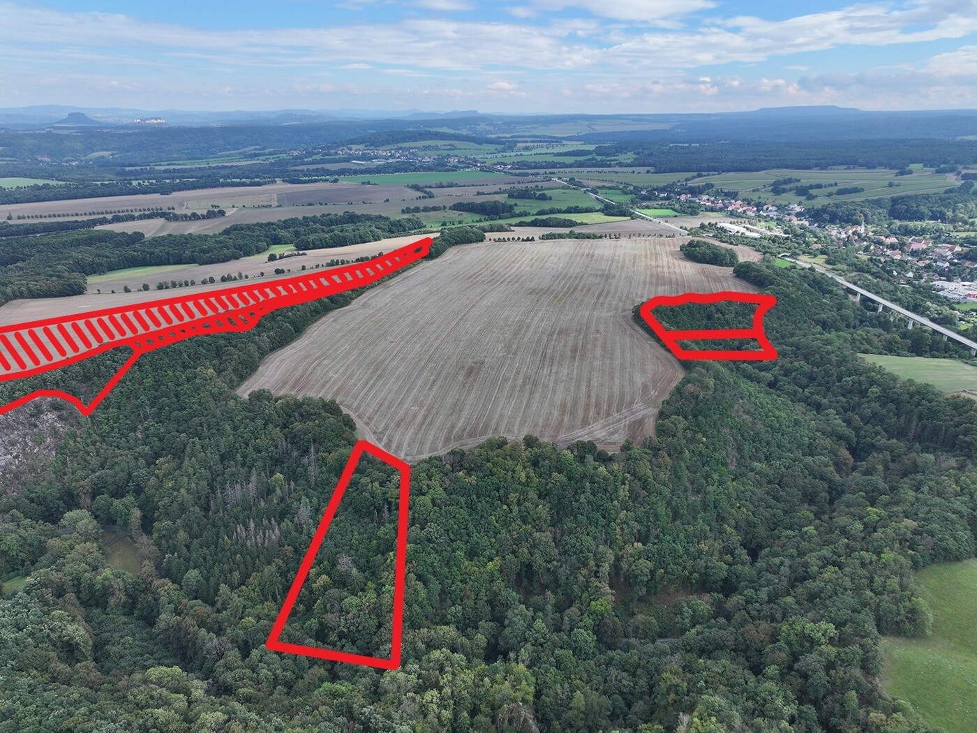 Blick Richtung Süd-Osten