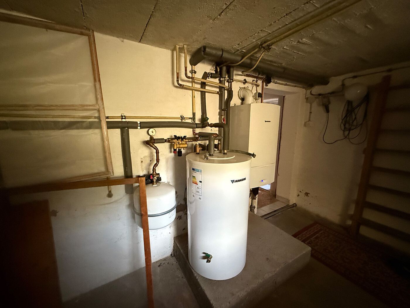 Heizungsanlage im KG