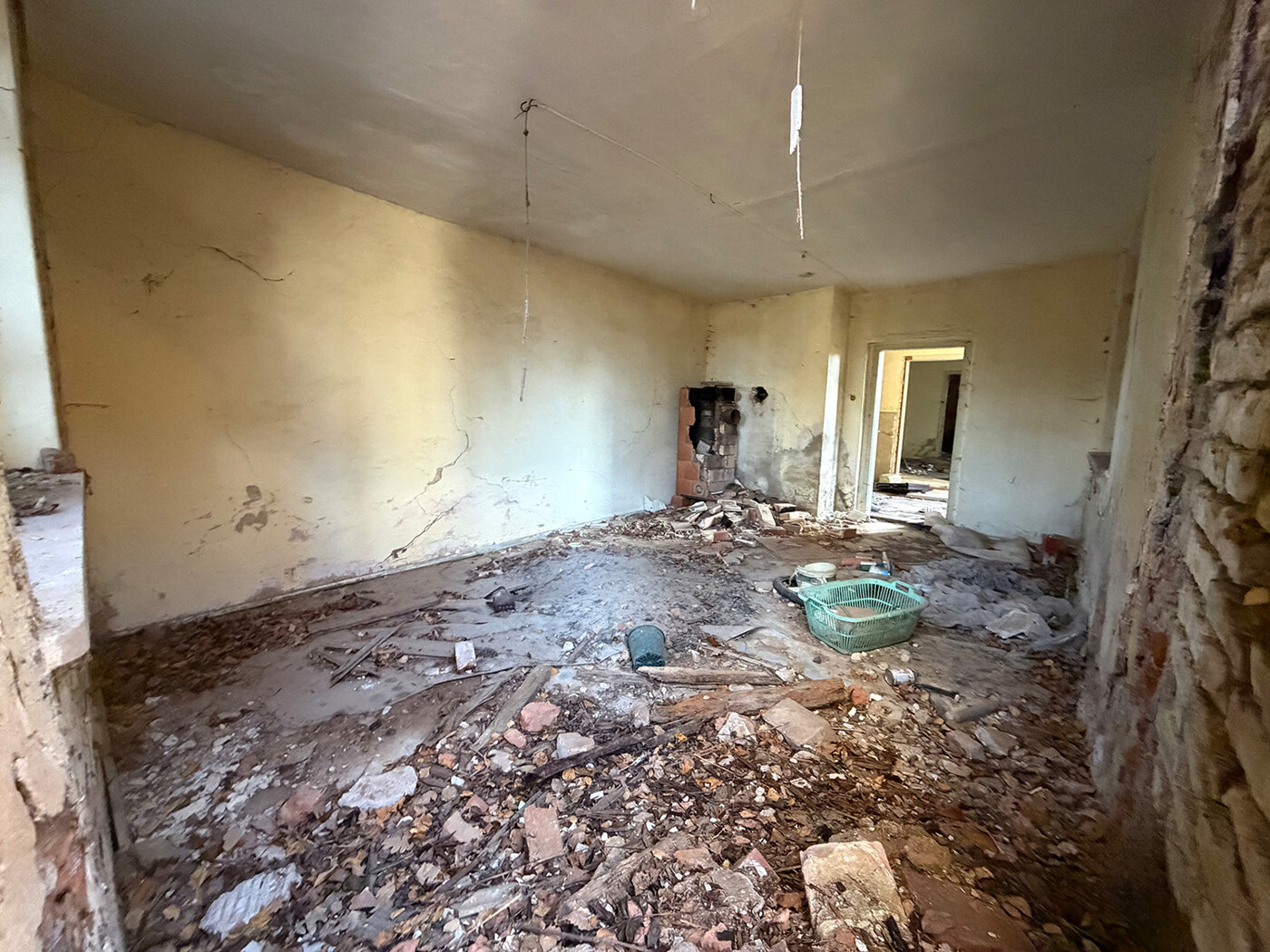 Blick in das Gebäude