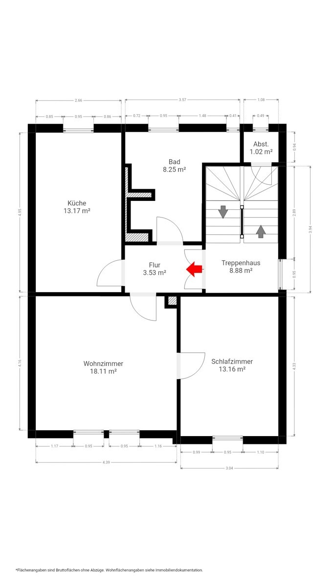 Grundriss 1. Obergeschoss