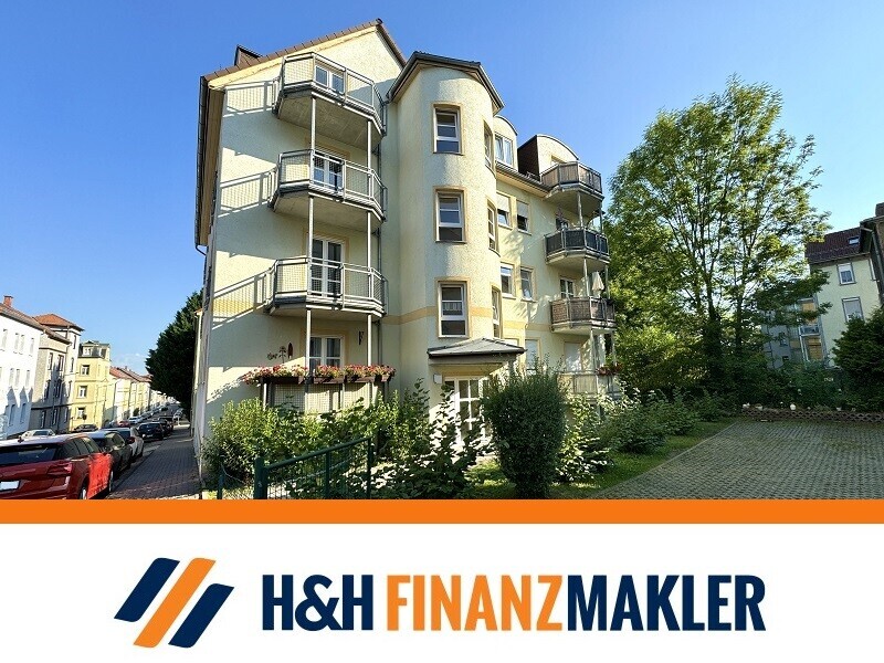Eigennutzer-Angebot: Stadtwohnung mit ca. 80m² Wohnfläche sowie Balkon und Stellplatz im Gothaer Zentrum