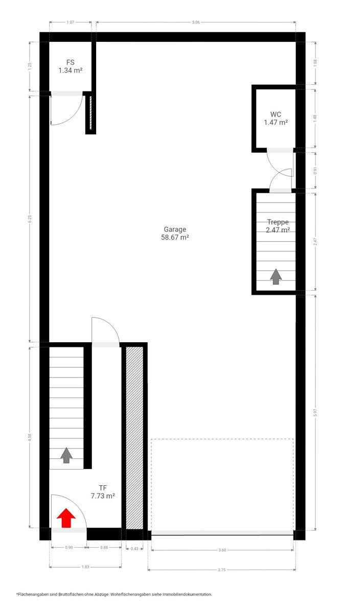 Grundriss - Erdgeschoss