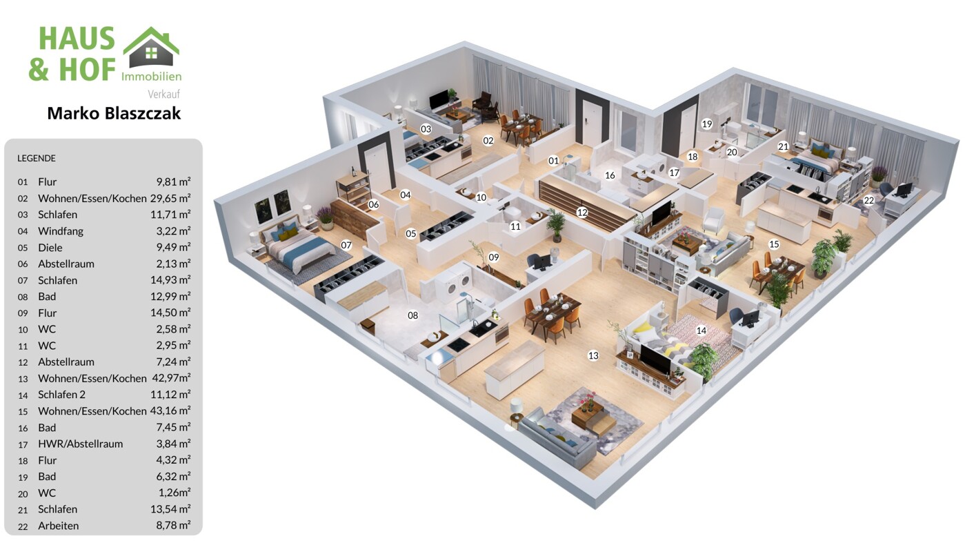 Grundriss 3d