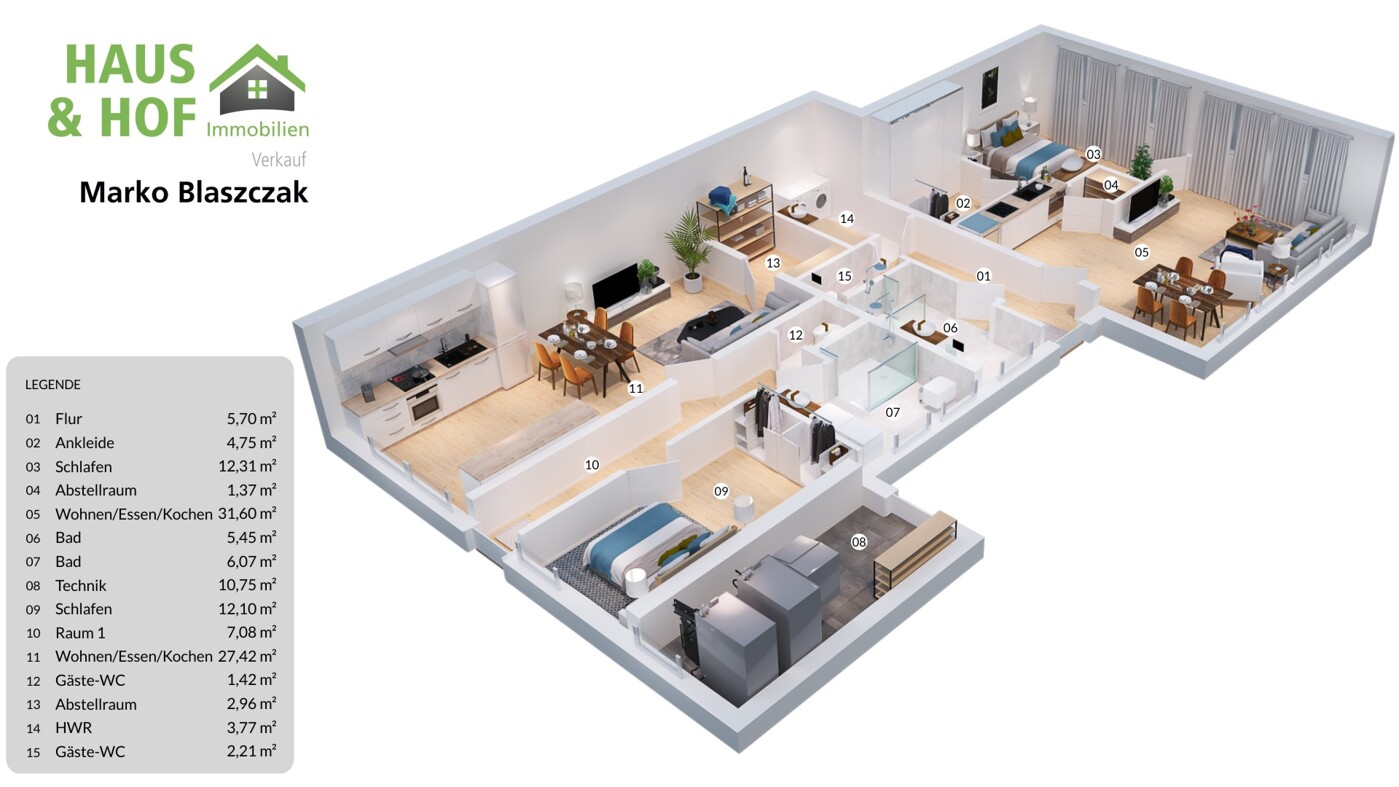Grundriss 3d
