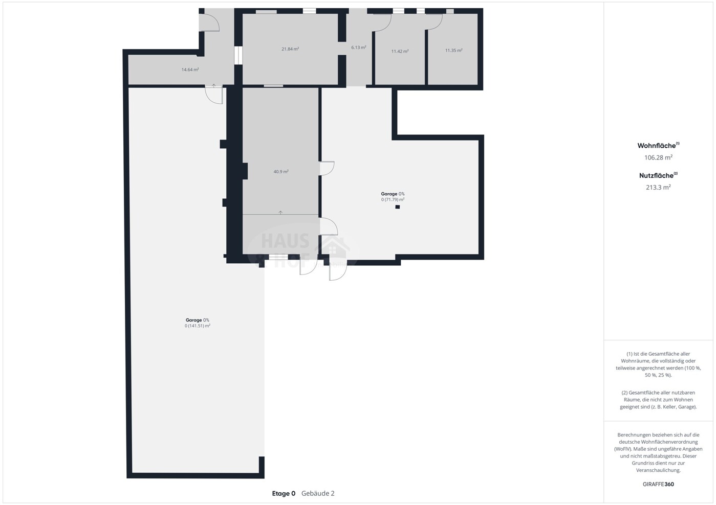Grundriss Scheune