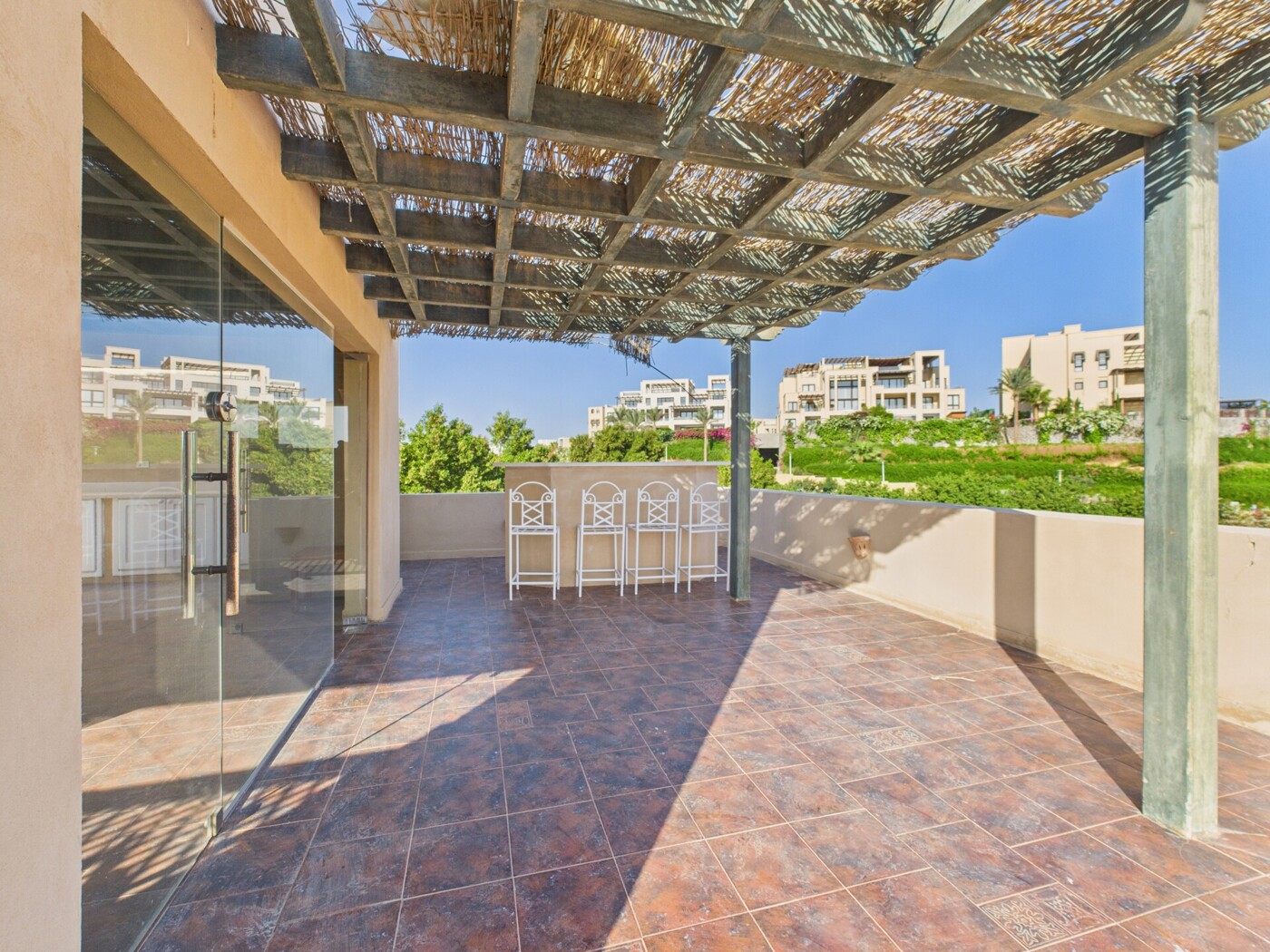 Dachterrasse mit Meerblick - Marinablick