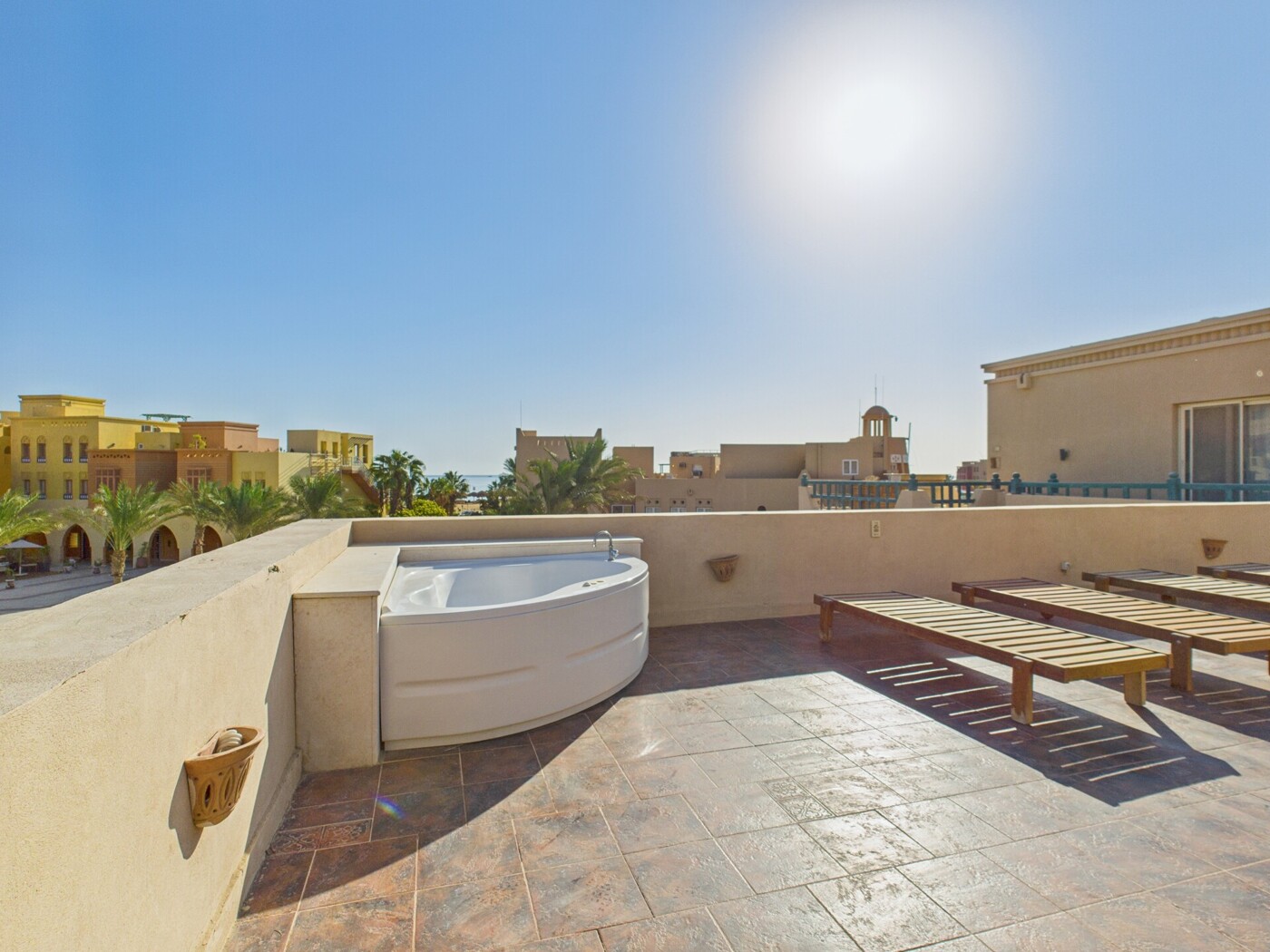 Dachterrasse mit Meerblick - Marinablick