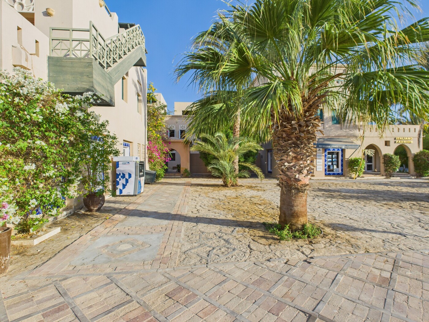 Außenbereich um die Immobilie