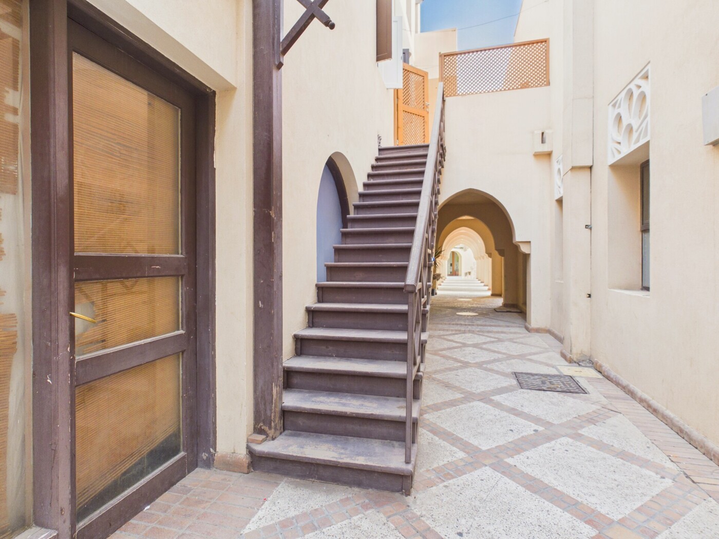 Stairs to Terrace