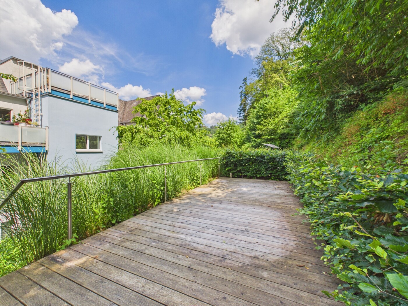 private Terrasse - Originalfoto