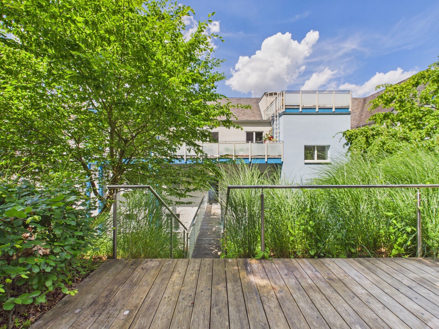 private Terrasse - Originalfoto