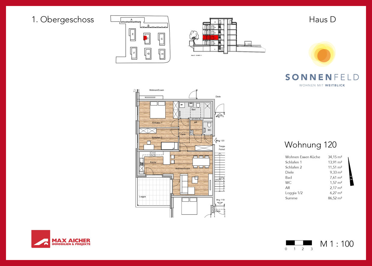 Grundriss/Lageplan Nr. 120