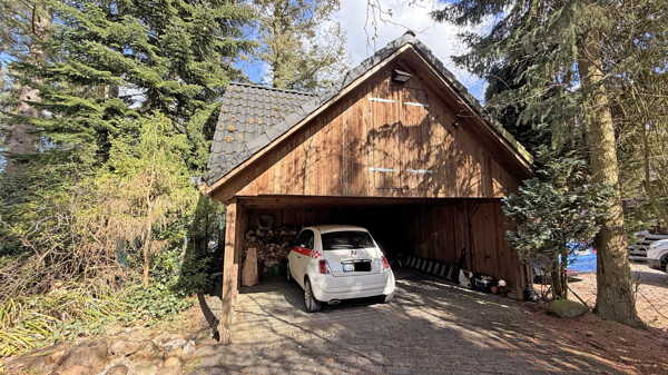 Doppel Carport Lang