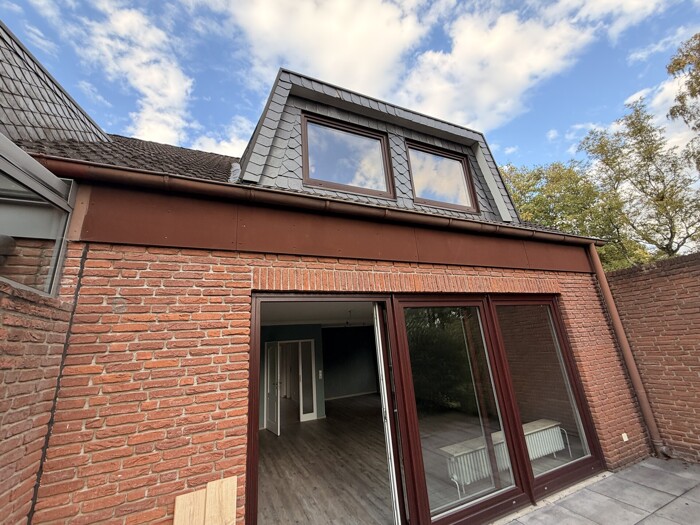 Terrasse und Gaube