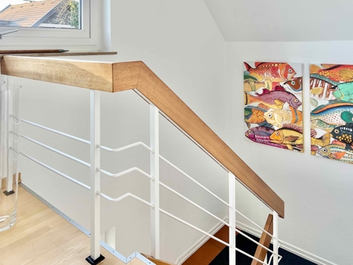 Treppe zum Obergeschoss